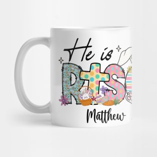 He is Risen Jesus Christian Mug